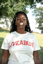 Load image into Gallery viewer, Live Above Arch Tshirt- White/Red