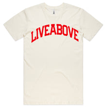 Load image into Gallery viewer, Live Above Arch Tshirt- White/Red
