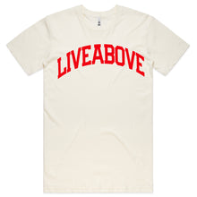 Load image into Gallery viewer, Live Above Arch Tshirt- White/Red