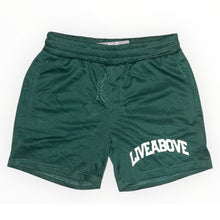 Load image into Gallery viewer, Live Above Mesh Shorts - Forest Green