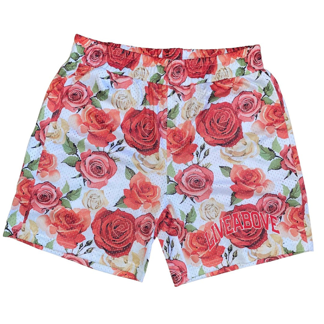 Roses For You Mesh Shorts