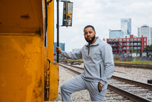 Load image into Gallery viewer, Tech Fleece Mock Neck Jacket- Grey