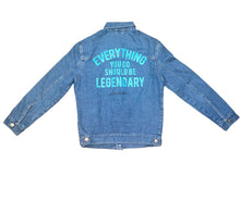 Load image into Gallery viewer, Live Above EYDSBL denim jacket- Blue Jean