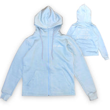 Load image into Gallery viewer, Cozy Live Above EYDSBL Hoodie V2- Pale Blue