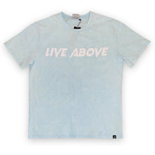 Load image into Gallery viewer, Vintage Oversized Rockstar tee- Pale Blue
