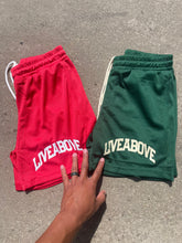 Load image into Gallery viewer, Live Above Mesh Shorts - Forest Green
