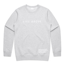 Load image into Gallery viewer, Legendary Lockup Sweatshirt- Heather Grey
