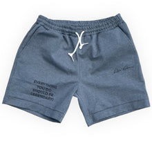 Load image into Gallery viewer, Live Above Tech Fleece Shorts- Charcoal Gray
