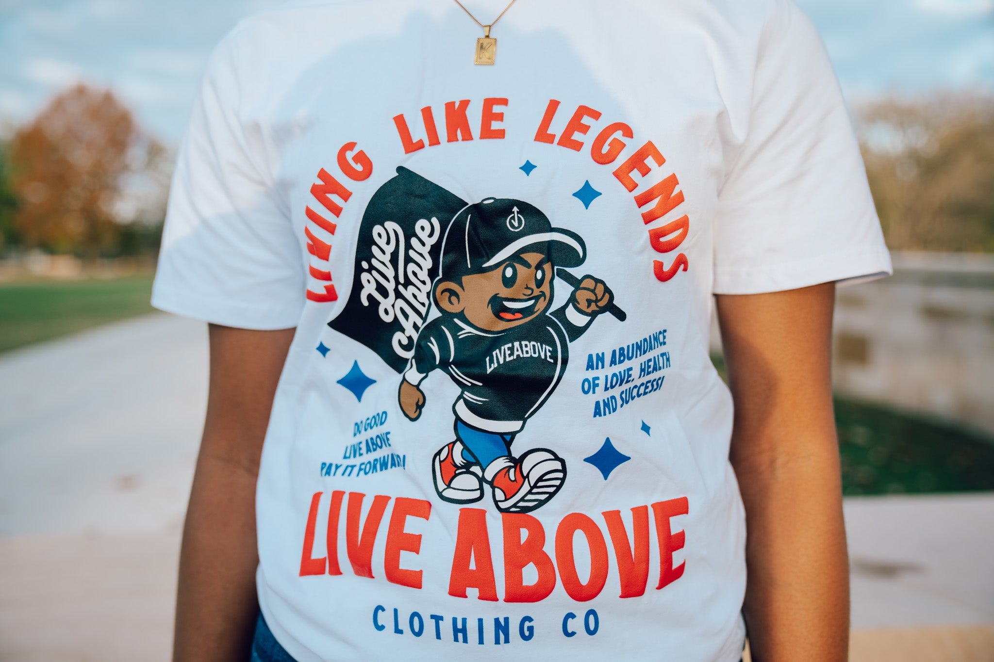 Young L.A [Youth] mascot T-shirt- Black – Live Above
