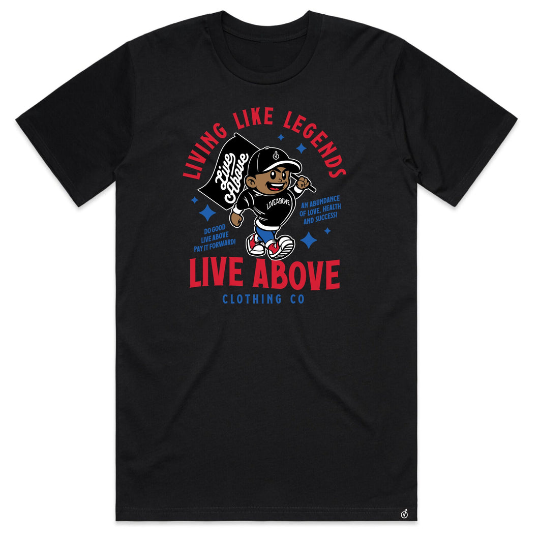 Young L.A [Youth] mascot T-shirt- Black
