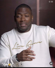 Load and play video in Gallery viewer, Signature Live Above pocket sweatshirt- Pecan
