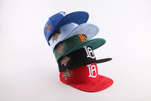 Load image into Gallery viewer, LA World Series Snapback- Cincinnati Red Suede
