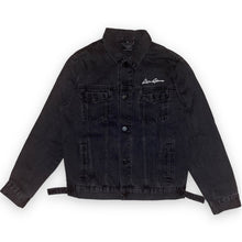 Load image into Gallery viewer, Live Above EYDSBL denim jacket- Black
