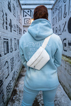 Load image into Gallery viewer, Cozy Live Above EYDSBL Hoodie V2- Pale Blue
