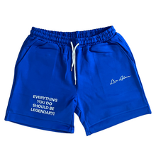 Load image into Gallery viewer, Live Above Tech Fleece Shorts- Nipsey Blue
