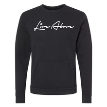 Load image into Gallery viewer, Signature Live Above pocket sweatshirt- Black
