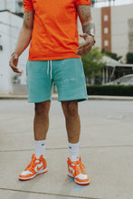 Load image into Gallery viewer, Signature French Terry Shorts- Teal

