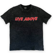Load image into Gallery viewer, Vintage Oversized Rockstar tee- Off Black
