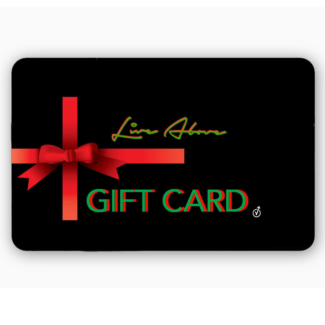 LIVE ABOVE GIFT CARD