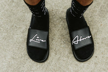 Load image into Gallery viewer, Signature Live Above Slide Sandals - Black
