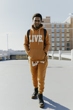 Load image into Gallery viewer, Live Chenille Hoodie-  Cookies and Cream
