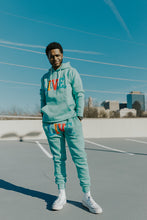 Load image into Gallery viewer, Live Chenille Joggers- Teal
